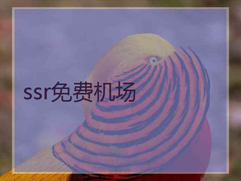 ssr免费机场