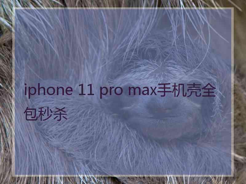 iphone 11 pro max手机壳全包秒杀