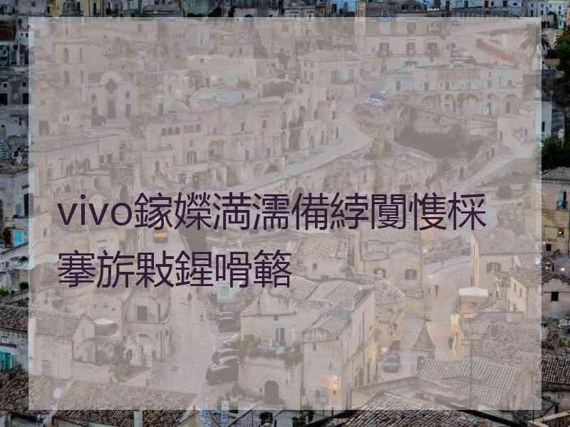 vivo鎵嬫満濡備綍闅愯棌搴旂敤鍟嗗簵