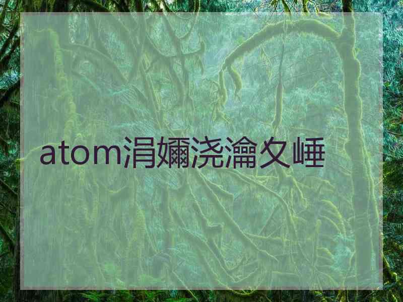 atom涓嬭浇瀹夊崜