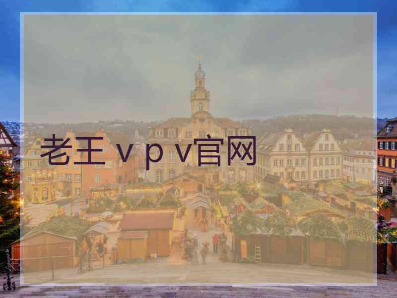 老王 v p v官网