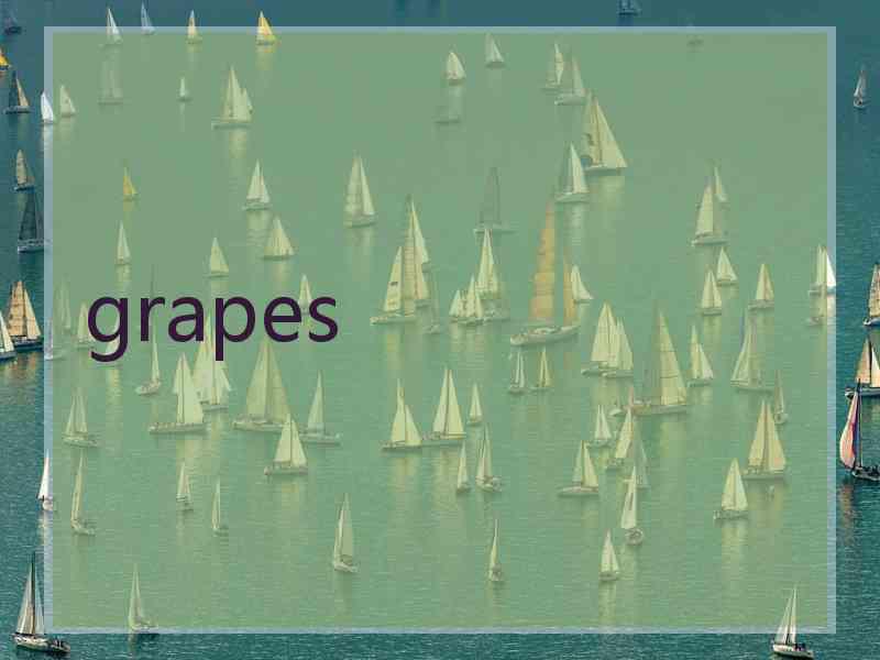 grapes