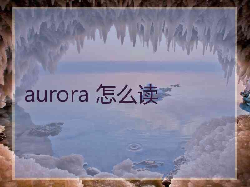 aurora 怎么读