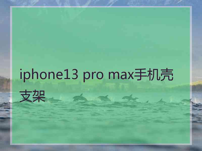 iphone13 pro max手机壳支架