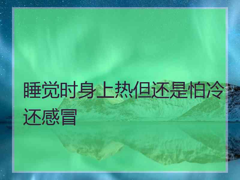 睡觉时身上热但还是怕冷还感冒