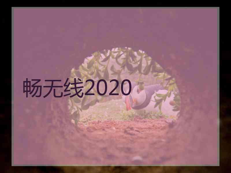 畅无线2020