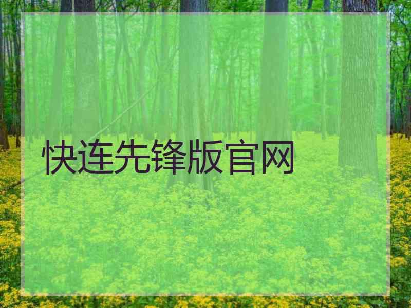 快连先锋版官网