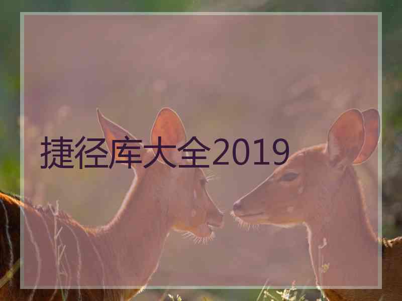 捷径库大全2019