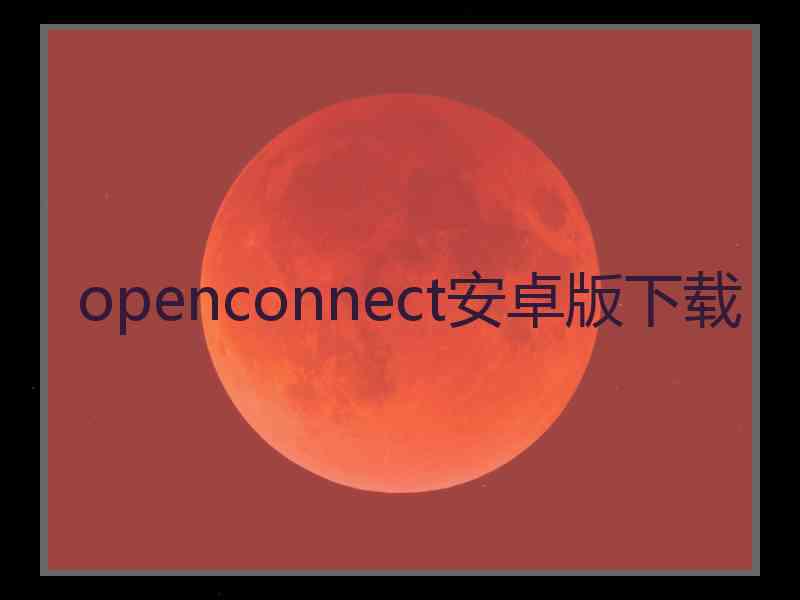 openconnect安卓版下载