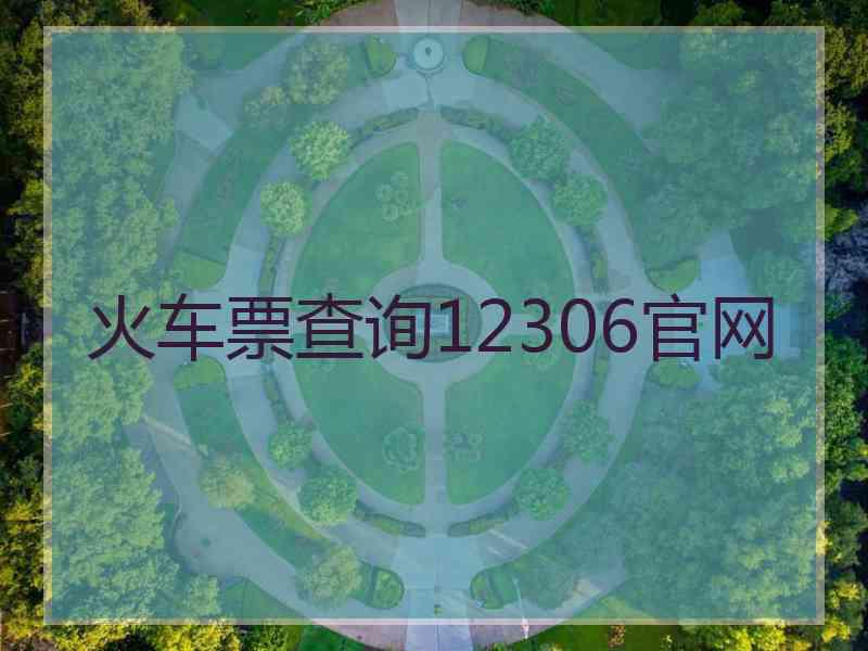 火车票查询12306官网