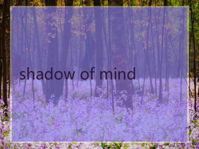 shadow of mind