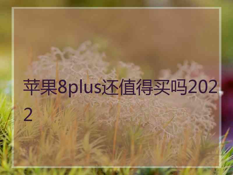 苹果8plus还值得买吗2022