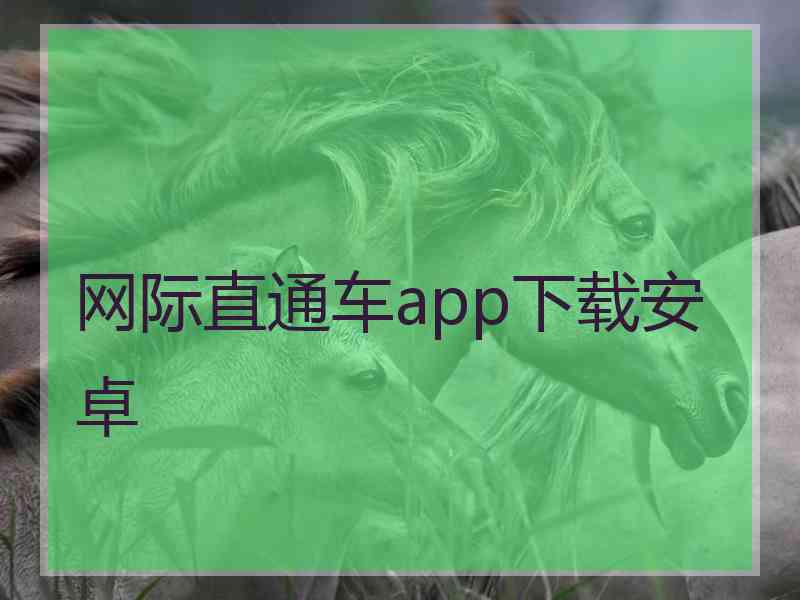 网际直通车app下载安卓