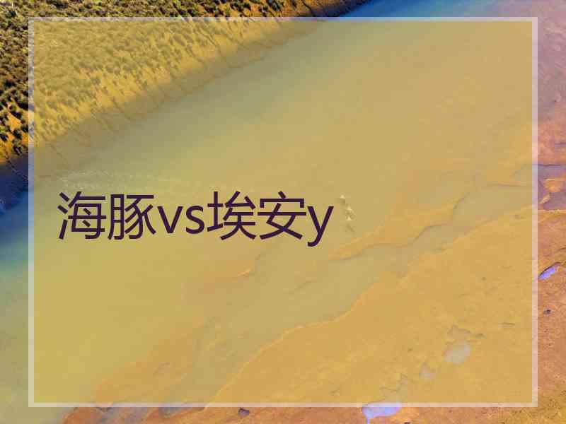 海豚vs埃安y