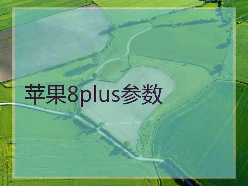 苹果8plus参数