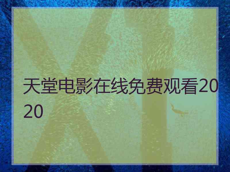 天堂电影在线免费观看2020