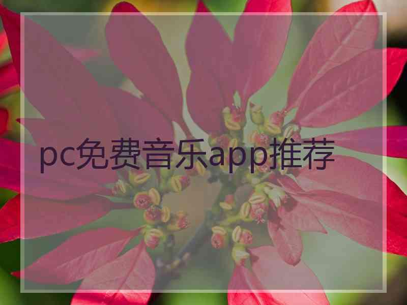 pc免费音乐app推荐