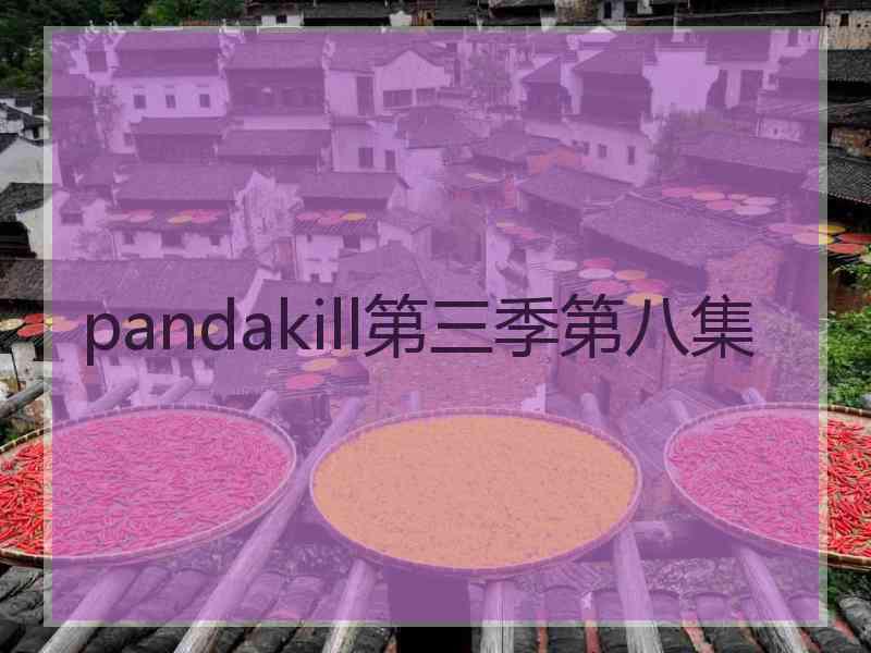 pandakill第三季第八集