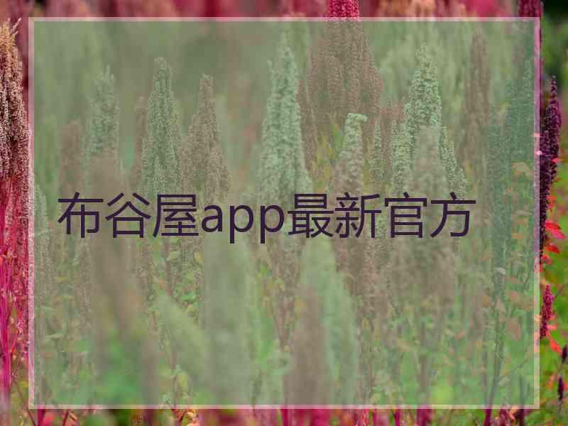 布谷屋app最新官方