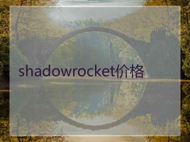 shadowrocket价格