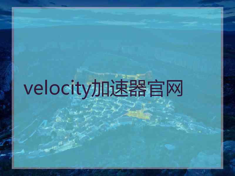 velocity加速器官网