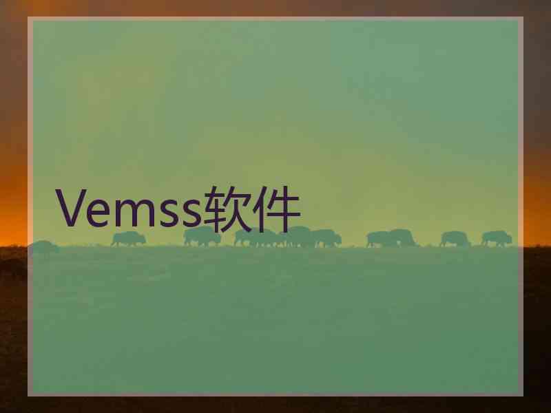 Vemss软件