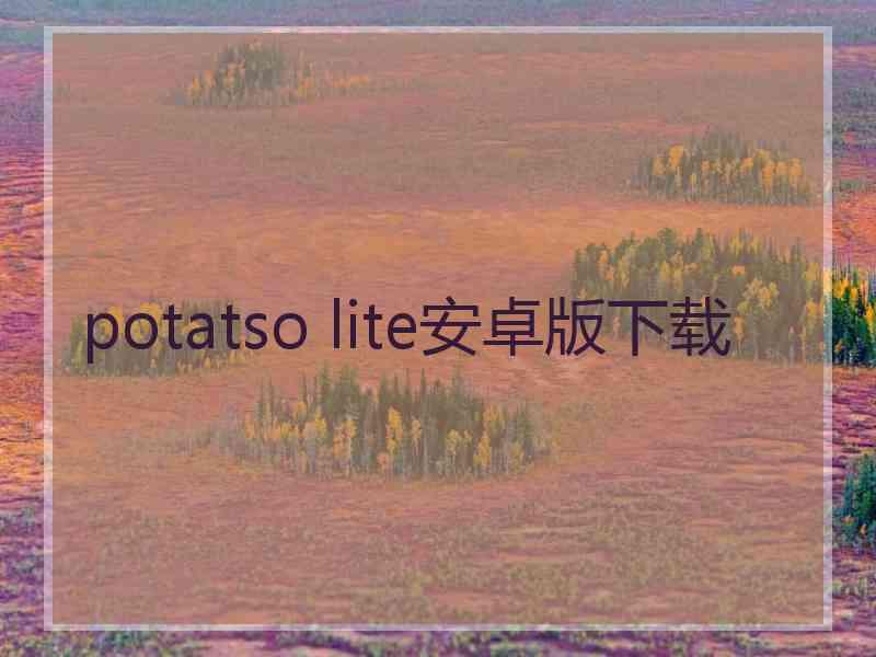 potatso lite安卓版下载