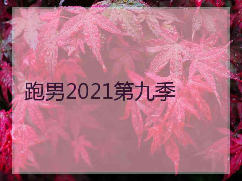 跑男2021第九季