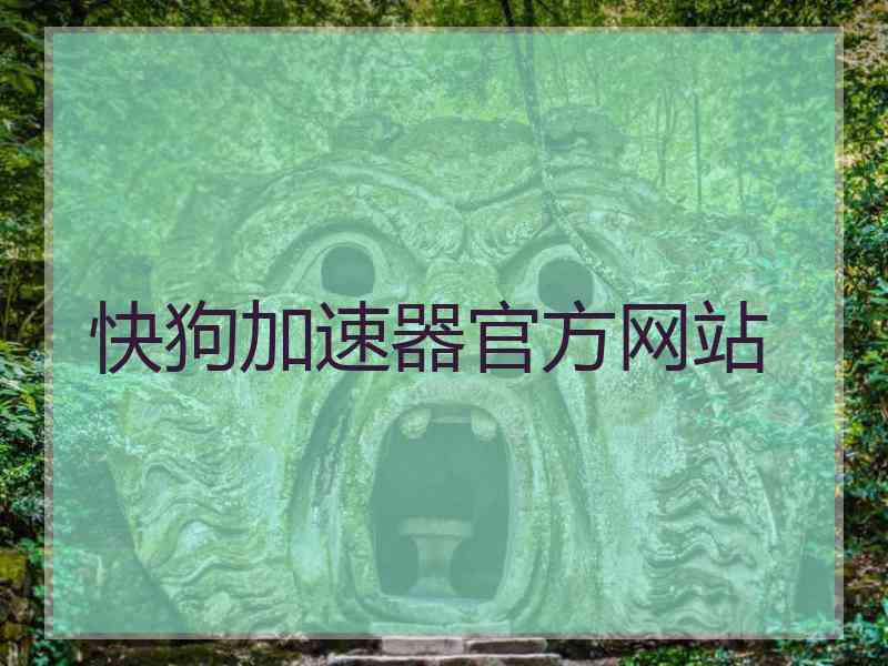 快狗加速器官方网站