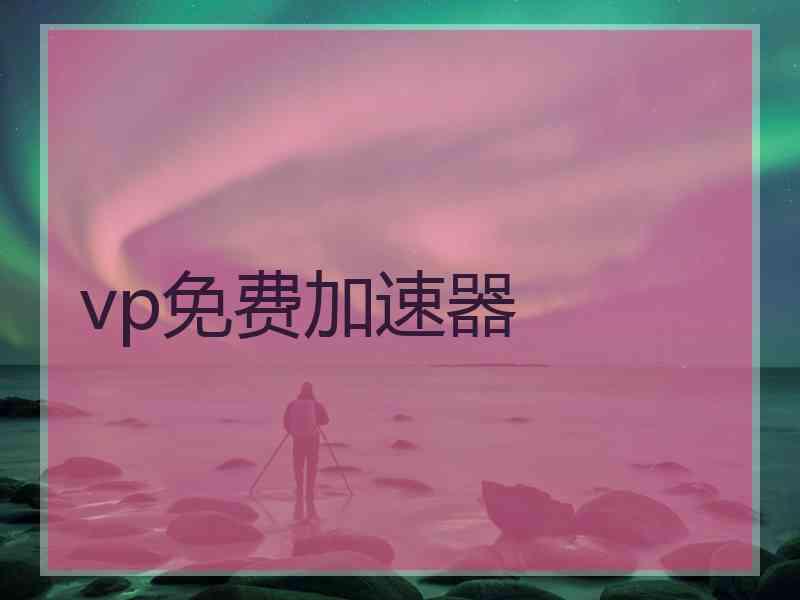 vp免费加速器