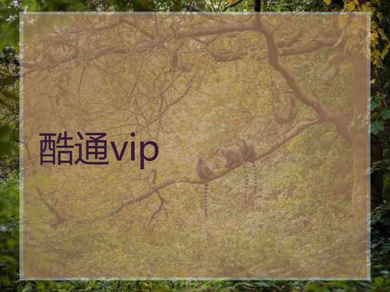 酷通vip