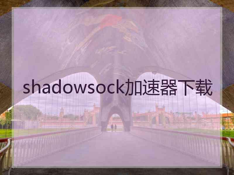 shadowsock加速器下载