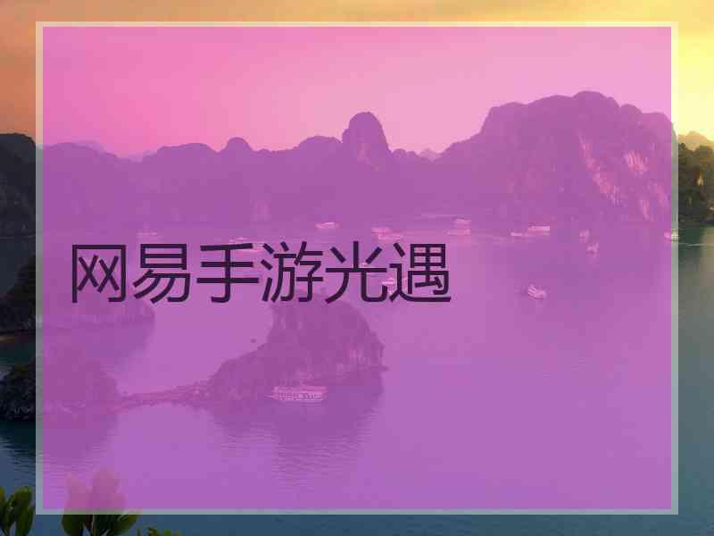 网易手游光遇