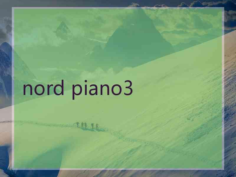 nord piano3