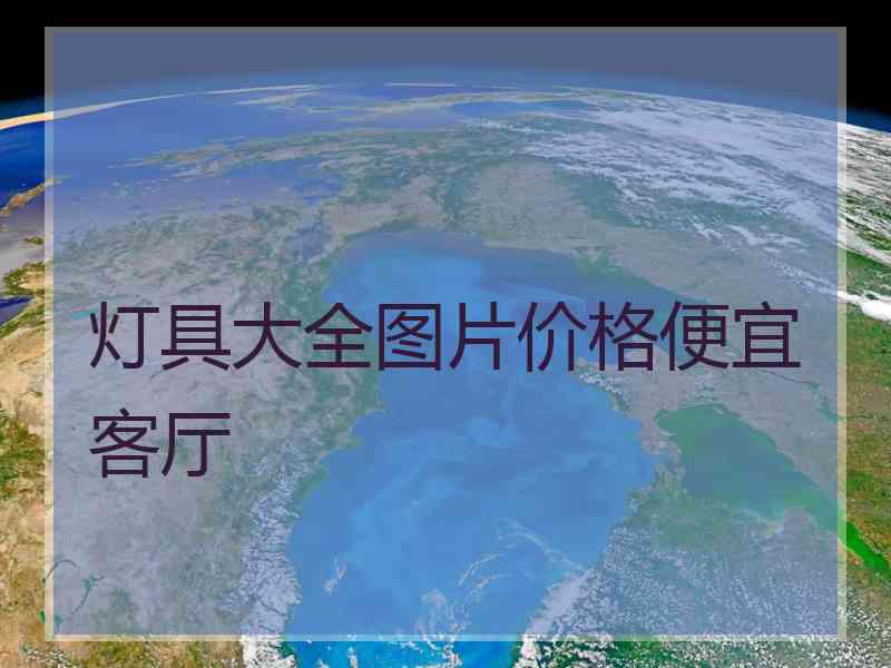 灯具大全图片价格便宜客厅