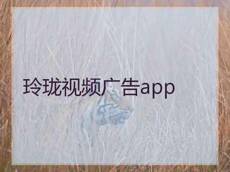 玲珑视频广告app