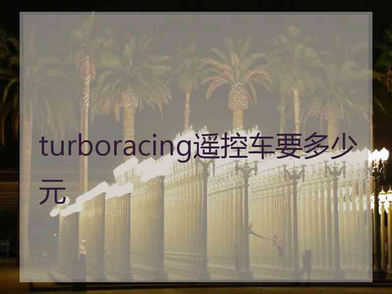 turboracing遥控车要多少元