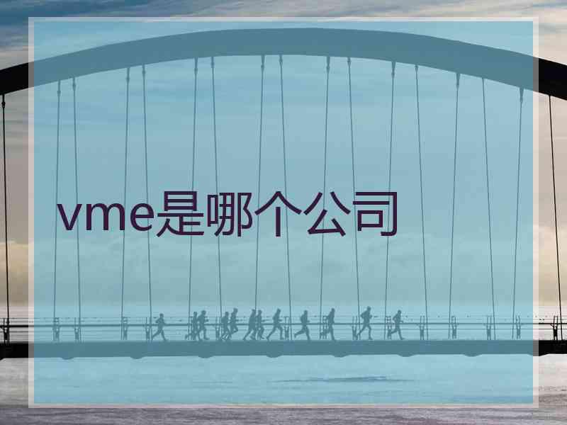 vme是哪个公司