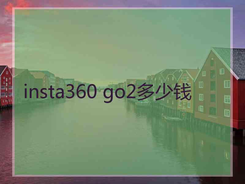 insta360 go2多少钱