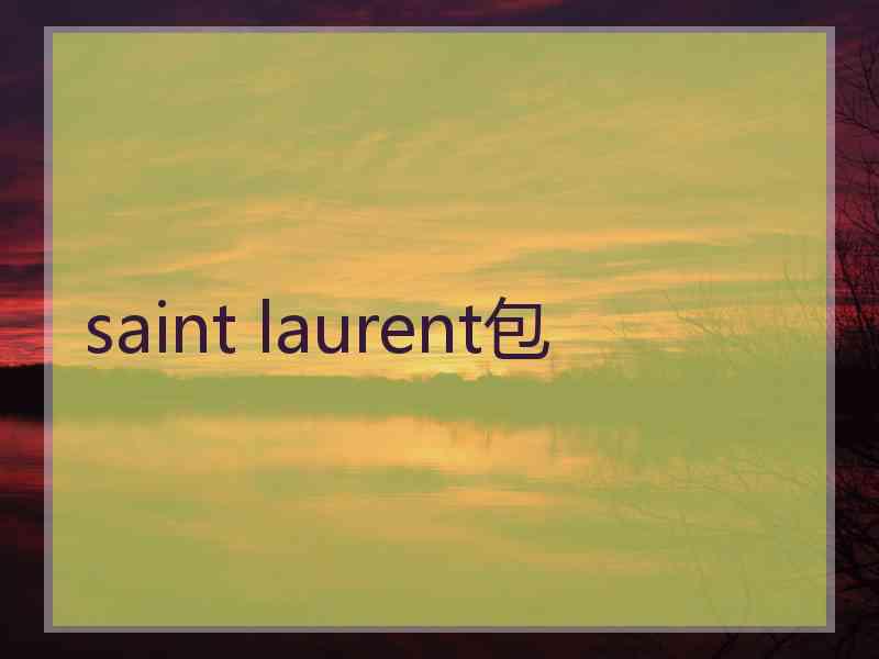 saint laurent包