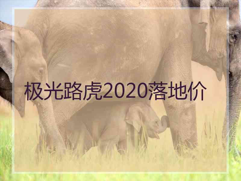 极光路虎2020落地价