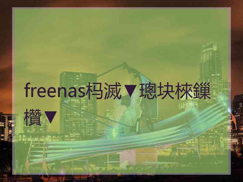 freenas杩滅▼璁块棶鏁欑▼