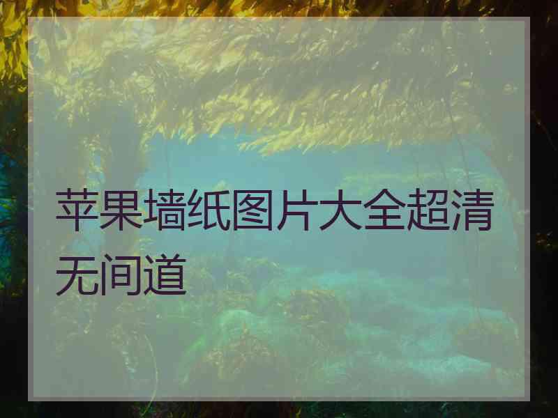 苹果墙纸图片大全超清无间道