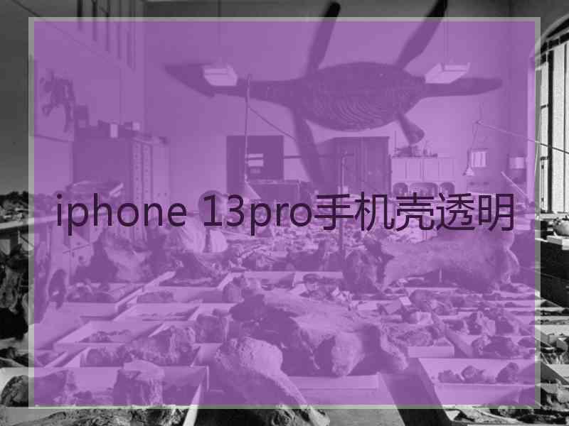 iphone 13pro手机壳透明