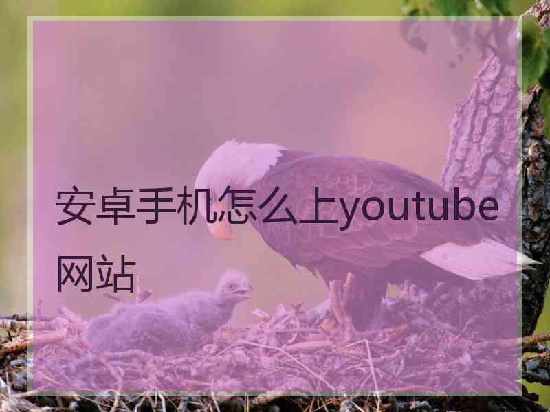 安卓手机怎么上youtube网站