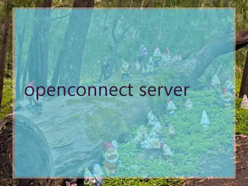 openconnect server