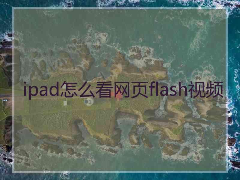 ipad怎么看网页flash视频