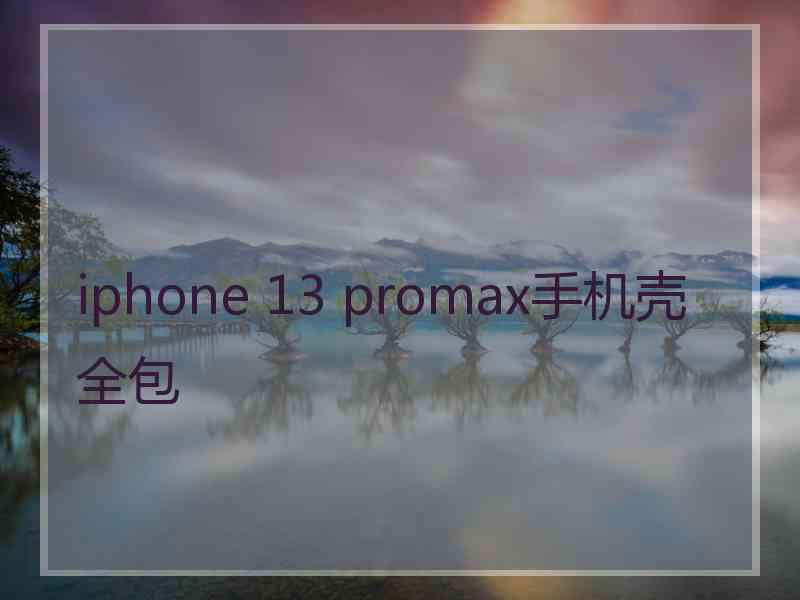 iphone 13 promax手机壳全包