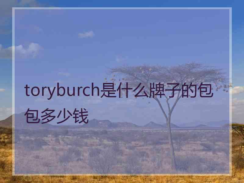 toryburch是什么牌子的包包多少钱