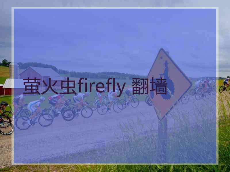 萤火虫firefly 翻墙